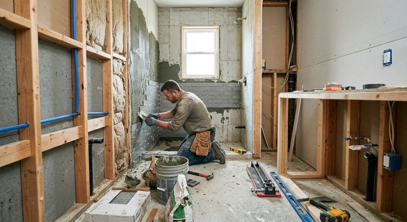 Bathroom Floor Replacement in Summerville, SC