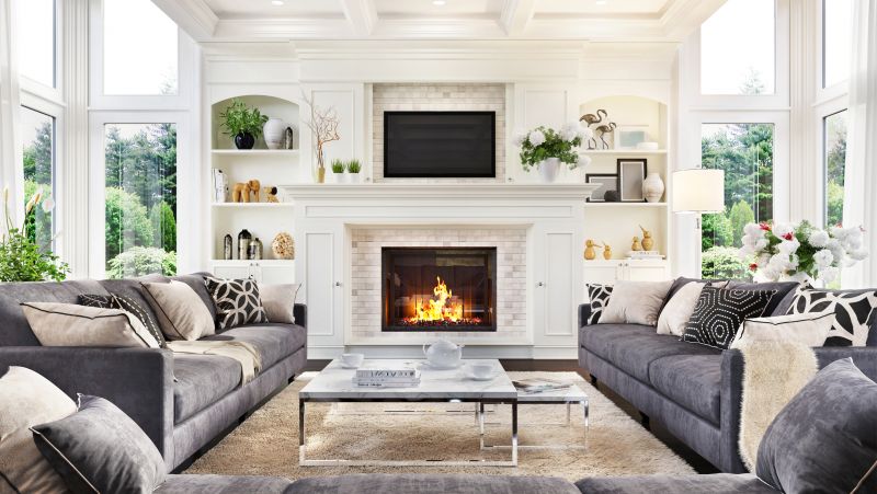 Custom Built-In Fireplace