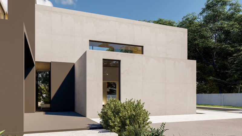 Contemporary Home Facade